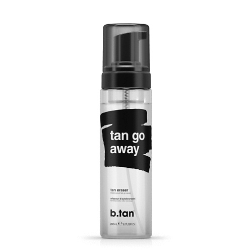 B.TAN Очищающая пенка tan go away tan eraser foam 200.0 klapp cosmetics очищающая пенка c pure foam cleanser 200