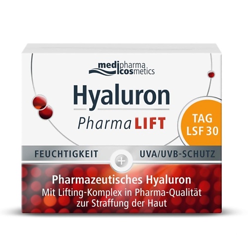 MEDIPHARMA COSMETICS Дневной крем SPF 30 Hyaluron Pharma 50 medipharma cosmetics ночной крем hyaluron pharma lift 50