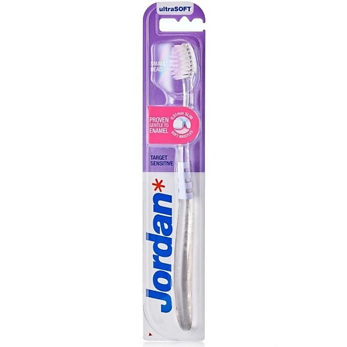 JORDAN* Зубная щетка Jordan Target Sensitive Ultra Soft, ультрамягкая jordan зубная щетка jordan target teeth