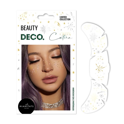 DECO. Переводные тату-веснушки GREEN COUTURE by Miami tattoos (Salute) deco переводные тату веснушки by blue butterfly miami tattoos