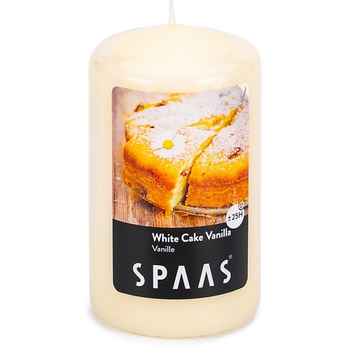 SPAAS Свеча-столбик ароматическая Ванильный пирог 1 spaas свеча столбик ароматическая ванильный пирог 1