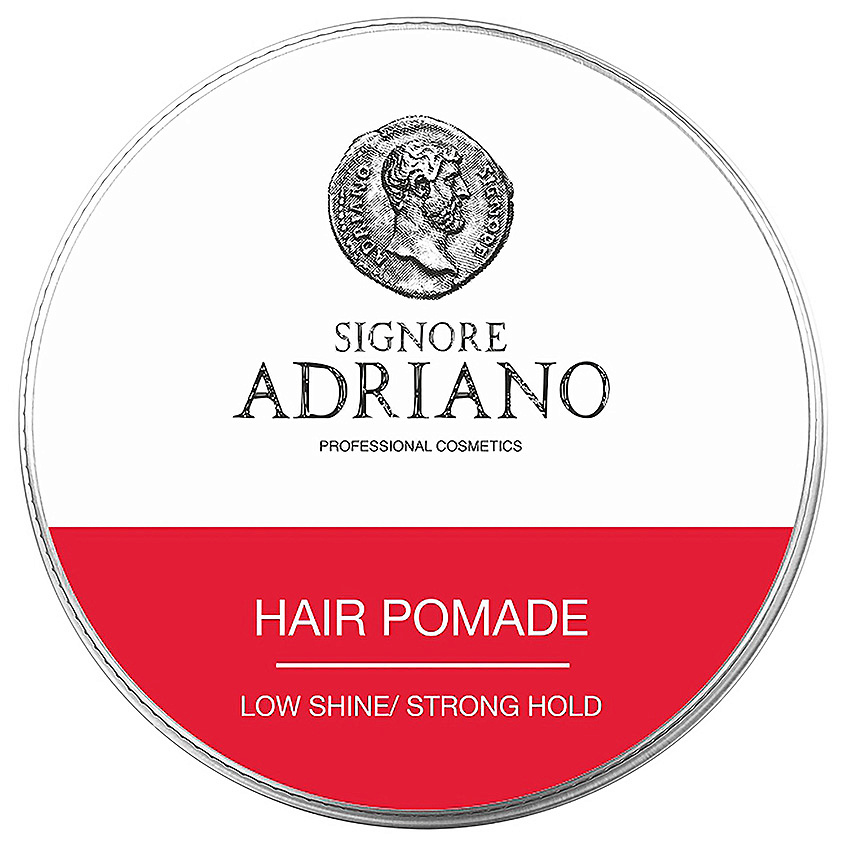 фото Signore adriano помада для укладки волос на водной основе "hair pomade strong" сильной фиксации