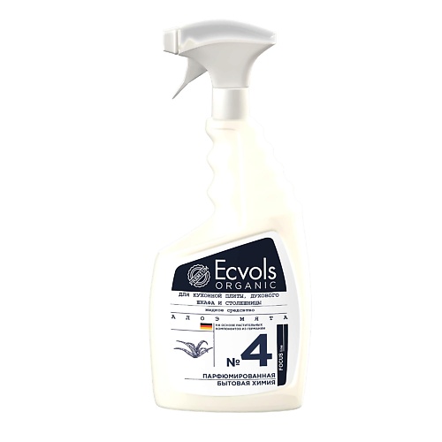 ECVOLS Жидкое средство-спрей для кухонной плиты  Алоэ-мята,  №4 750 ant жидкое средство для стирки универсал 2000