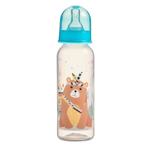 LUBBY Бутылочка для кормления с соской молочной, с рождения lubby бутылочка для кормления с силиконовой молочной соской с рождения