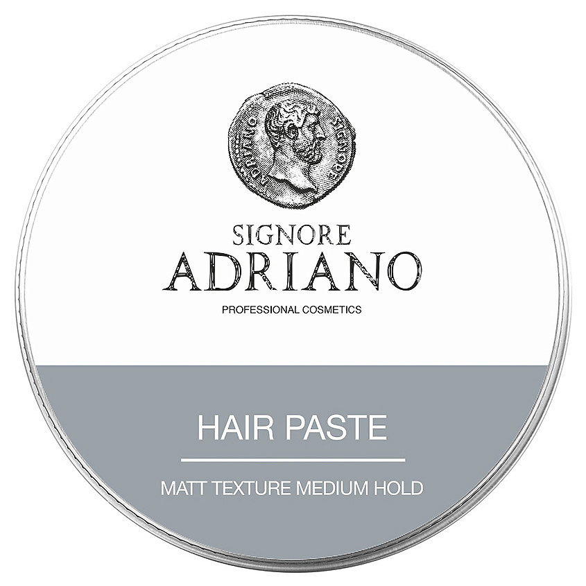 фото Signore adriano матовая паста для укладки волос "hair paste medium" классических укладок