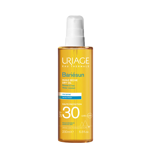 Солнцезащитное масло для лица и тела URIAGE Барьесан SPF 30 сухое масло