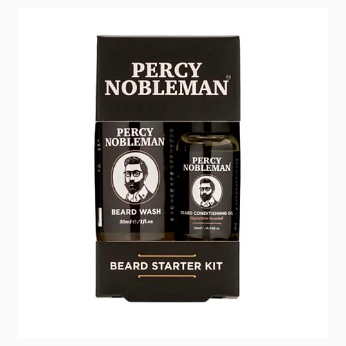 PERCY NOBLEMAN Пробный набор для бороды percy nobleman пробный набор для бороды