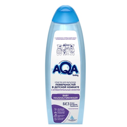 AQA BABY Средство для мытья всех поверхностей в детской комнате с антибактериальным эффектом 500 aqa baby средство для мытья всех поверхностей в детской комнате с антибактериальным эффектом 500