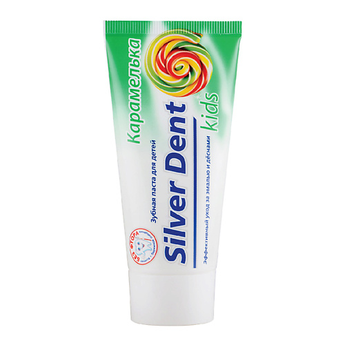 MODUM Паста зубная для детей SILVER DENT Карамелька 75.0
