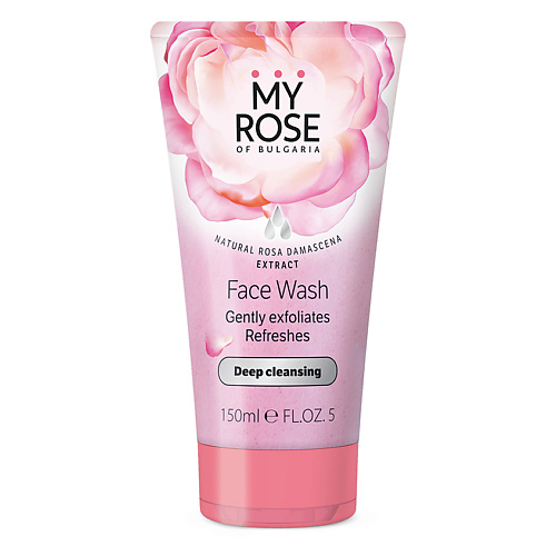 MY ROSE OF BULGARIA Гель очищающий для лица Face Wash 150 увлажняющее моющее средство для лица forever young moisturizing facial wash