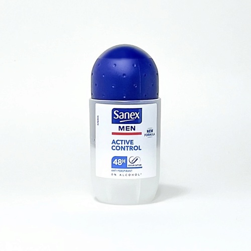 SANEX Дезодорант-ролик мужской Active Control 50 sanex дезодорант аэрозоль natur protect 200