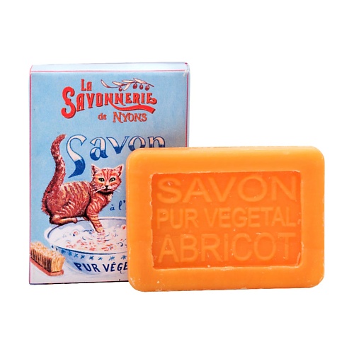 LA SAVONNERIE DE NYONS Гостевое мыло с абрикосом Рыжий котенок 25 la savonnerie de nyons мыло с лавандой школа 100