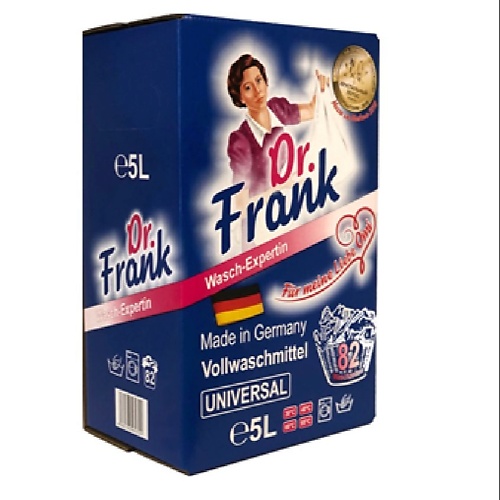 DR.FRANK Жидкое средство для стирки, 82 стирки 5000 dr frank жидкое средство для стирки черного белья perfect   100 стирок 5000