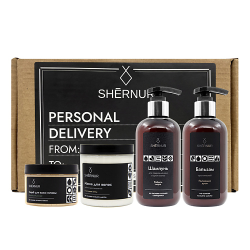 SHERNUR SHERNUR Набор для ухода за волосами Для поврежденных и сухих волос MPL079068 - фото 1