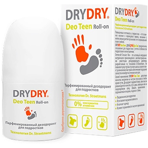 DRY DRY Парфюмированный дезодорант Deo Teen 50.0 dry dry дезодорант парфюмированный для подростков deo teen 50 мл