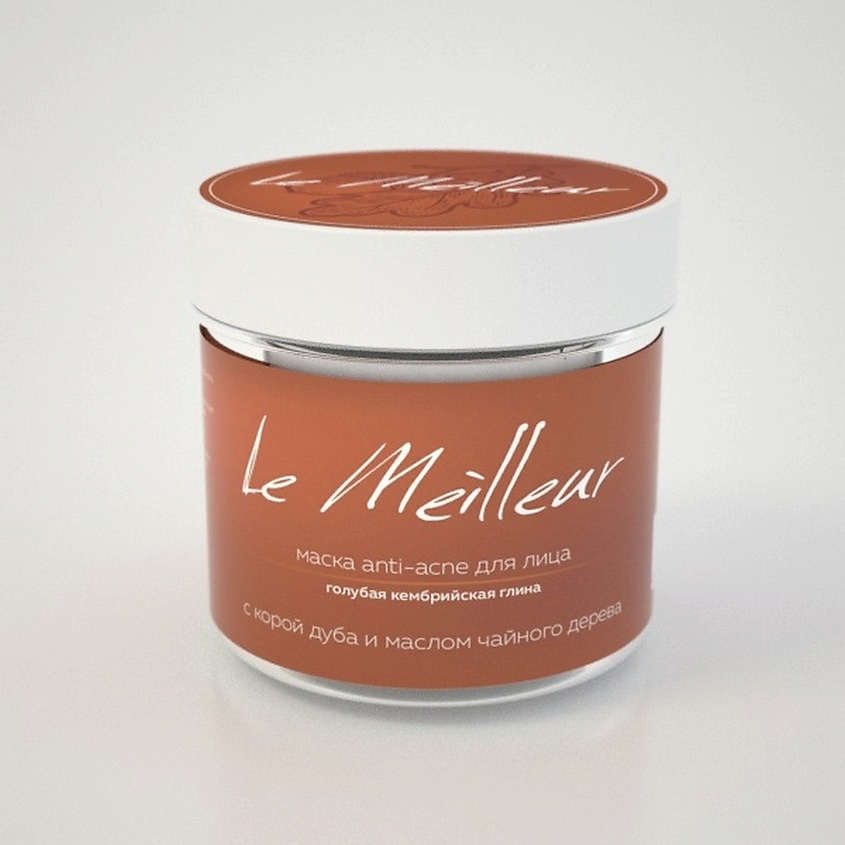 фото Маска anti-acne с корой дуба и маслом чайного дерева 150 мл lemeilleur