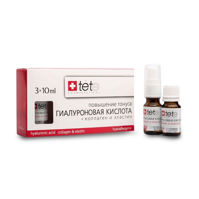 фото Лосьон косметический hyaluronic acid + collagen&elastin 30 мл tete cosmeceutical