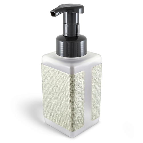 фото Ecocaps диспенсер для жидкого мыла с наклейкой из эко кожи, цвет золото