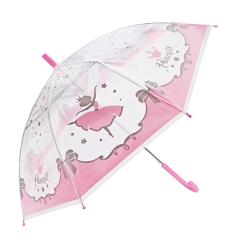 MARY POPPINS Зонт детский прозрачный Принцесса playtoday зонт трость механический nature s look
