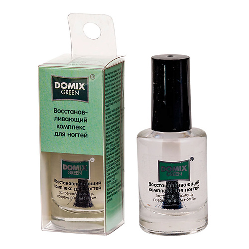 DOMIX GREEN Восстанавливающий комплекс для ногтей 11 domix солевой коктейль для восстановления истонченных и ослабленных ногтей dgp ps 75
