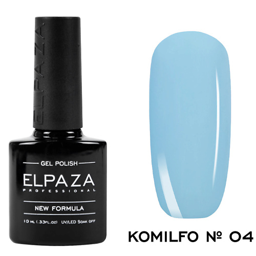 ELPAZA PROFESSIONAL Гель-лак для ногтей KOMILFO краска для аэрографа elpaza airbrush paint перламутровая 5 шт