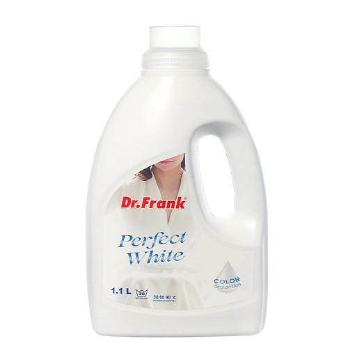 DR.FRANK Жидкое средство для стирки белого белья Perfect White, 100 стирок 1100 dr frank жидкое средство для стирки baby pink 2200