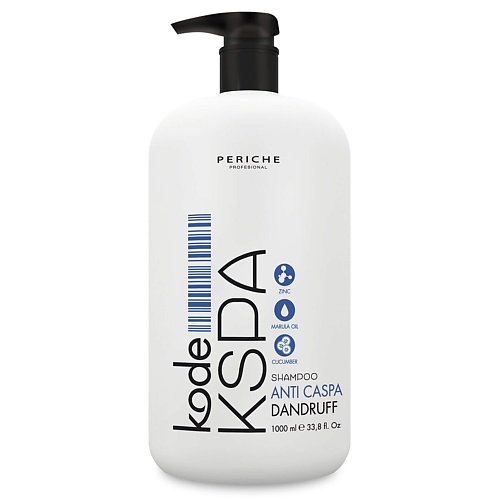 PERICHE PROFESIONAL Шампунь против перхоти Kode KSPA Shampoo Dandruff 1000 шампунь против жирной перхоти и гипергидроза bioactive treatment