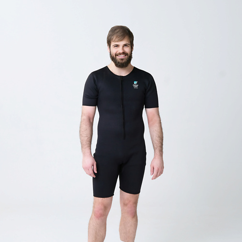 фото Clevercare костюм-сауна для похудения clevercare мужской, размер l, с рукавами