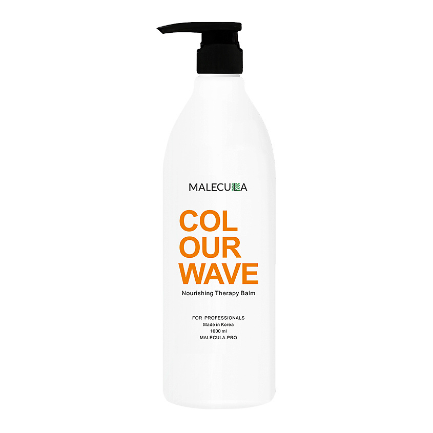 фото Malecula бальзам для волос colour wave nourishing therapy