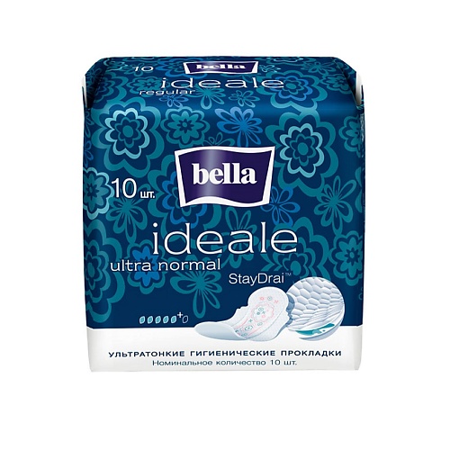 BELLA Прокладки супертонкие Ideale Ultra Normal 10 bella bella прокладки ежедневные супертонкие panty ultra l