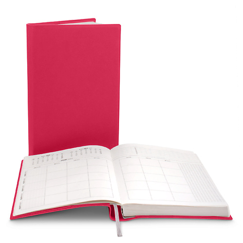 FLEXPOCKET Ежедневник недатированный в обложке из экокожи формата А5 колобок книга в пухлой обложке