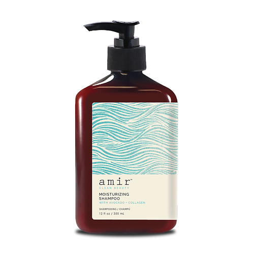 AMIR Увлажняющий шампунь для всех типов волос Moisturizing Shampoo 355.0 holly polly dry shampoo сухой шампунь crazy coco для всех типов волос 200 мл