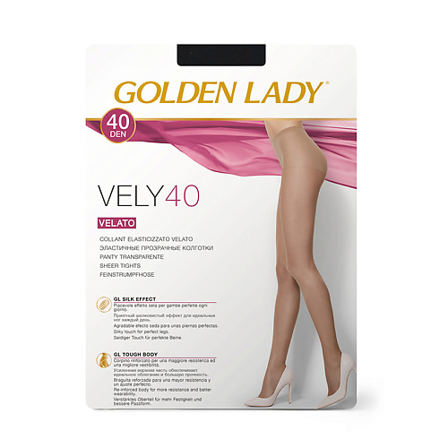 GOLDEN LADY Колготки женские 40 den VELY Nero 5 golden lady носки forte укороченный nero 39 41