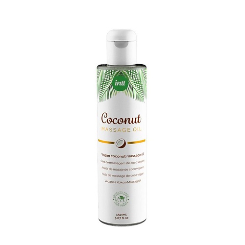 Массажное масло INTT Массажное масло Vegan Coconut (Кокос Веган)