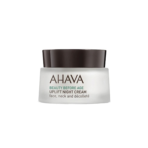 цена Крем для лица AHAVA Ночной крем для подтяжки кожи лица, шеи и зоны декольте Beauty Before Age