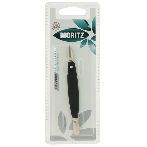 MORITZ Пушер для кутикулы двусторонний с ручкой moritz палочки для кутикулы из натурального дерева 10