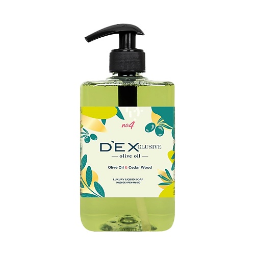 Мыло жидкое DEXCLUSIVE Крем-мыло жидкое Оливковое масло Olive Oil Liquid Soap