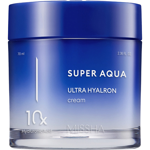 MISSHA Крем для лица Super Aqua Ultra Hyalron увлажняющий eiio тонер для лица балансирующий ultra fresh balancing toner
