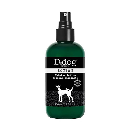 D.DOG Лосьон для собак для сияния шерсти дешеддер для кошек и собак delight длина шерсти средняя синий 65 зубьев