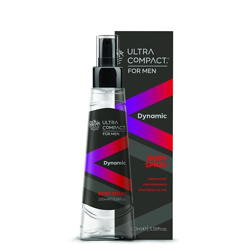 ULTRA COMPACT Парфюмированный спрей для тела для мужчин Динамик ultra compact дымка для тела бесконечная любовь