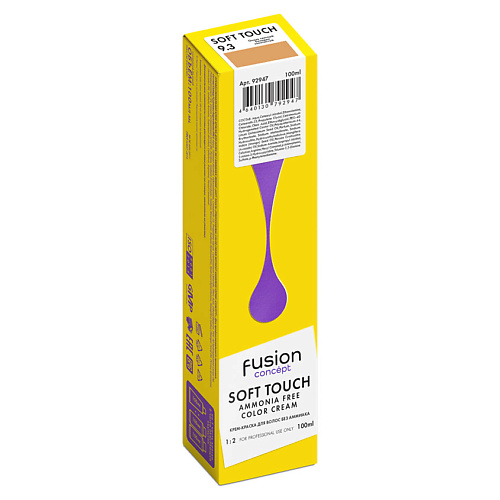 CONCEPT FUSION Краска для волос Ammonia Free Color Cream щипцы для выпрямления волос concept ct dewal