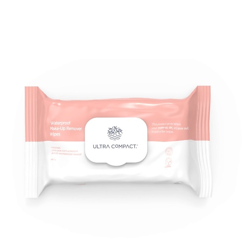 ULTRA COMPACT Салфетки влажные для снятия макияжа ultra fresh влажные салфетки antibacterial 72
