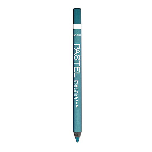 PASTEL Водостойкий контурный карандаш для глаз METALLIC EYELINER карандаш для глаз kiki eyeliner с аппликатором 08 тесно синий