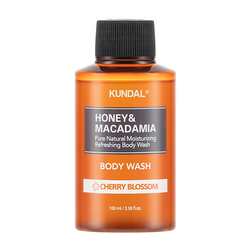KUNDAL Гель для душа Цветок вишни Honey & Macadamia Body Wash james read enhance смываемый загар body foundation wash of tan 100 0