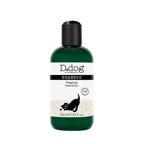 D.DOG Шампунь для щенков hyponic шампунь гипоаллергенный для щенков и короткошерстных собак 300
