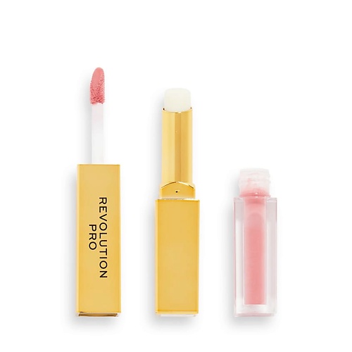 REVOLUTION PRO Жидкая помада и бальзам для губ 2 в 1 2 В 1 SUPREME STAY 24H LIP DUO kims помада бальзам flower lip glow crystal violet