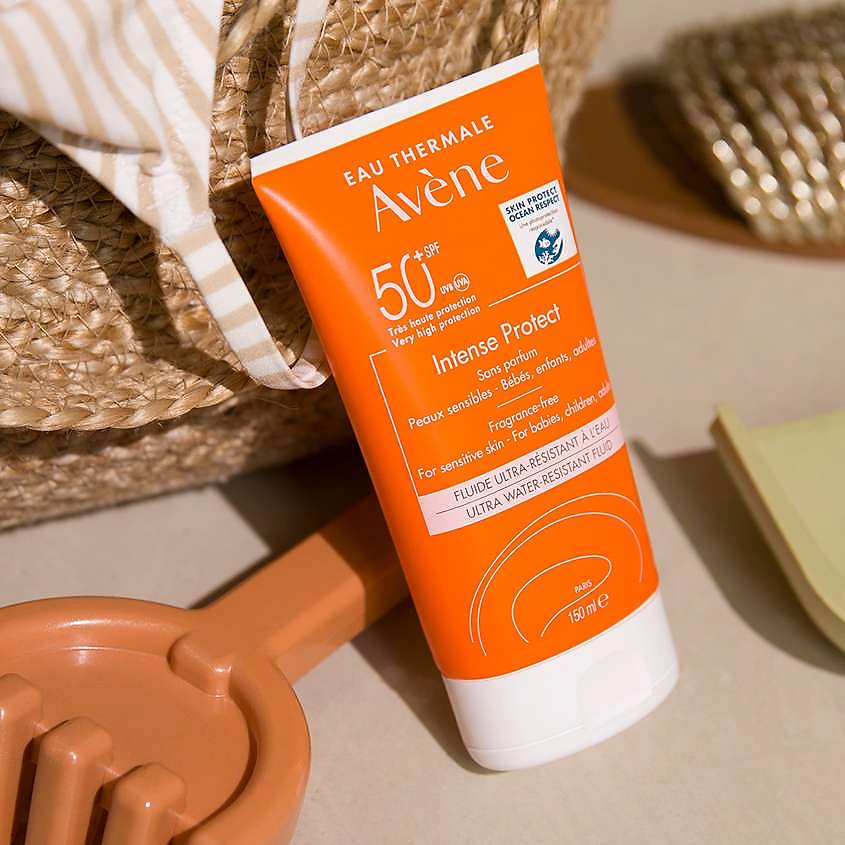 AVENE Флюид для тела Ультра-водостойкий солнцезащитный SPF50 Intense Protect Ultra Water-Resistant Fluid, фото 2