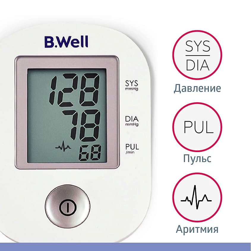 B.WELL Тонометр автомат PRO-33 с адаптером Вид№6