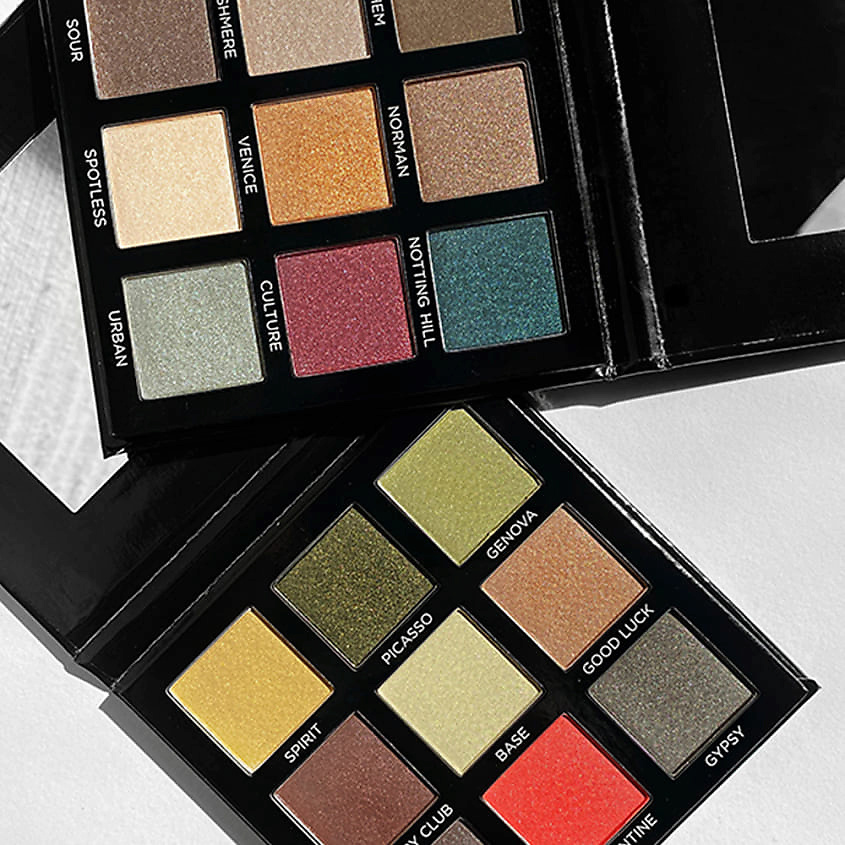 NOUBA Палетка теней для век URBAN SOUL dreamy palette UBA090290 - фото 4