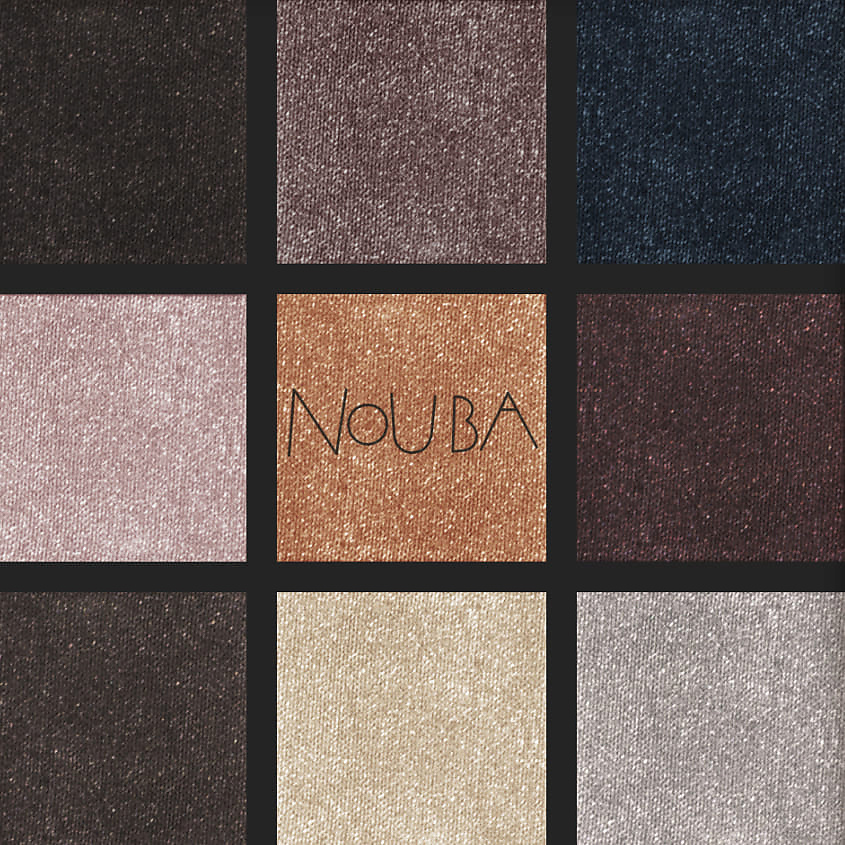 NOUBA Палетка теней для век URBAN SOUL dreamy palette UBA090290 - фото 5